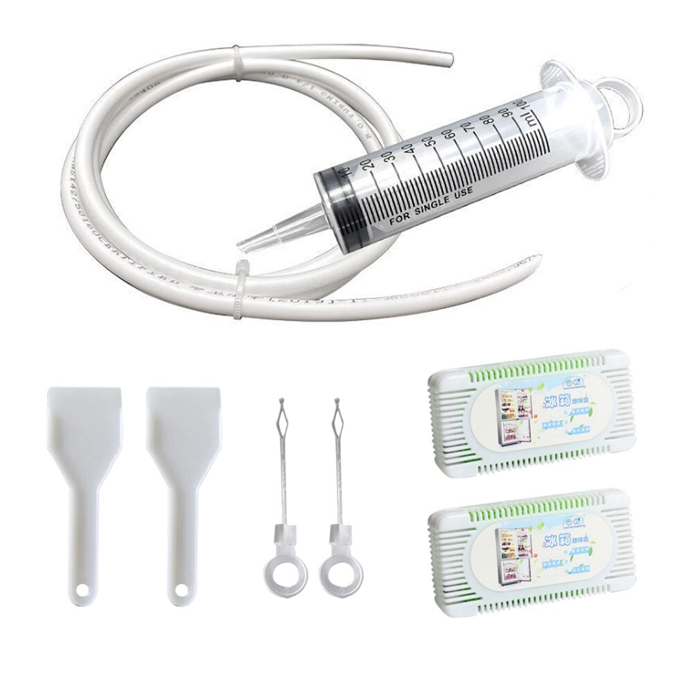 Refrigerator Drain Hole Dredger General Household Hose Tool Cleaning Outlet Hole Blockage Water Outlet Cleaner 0.15 PVC