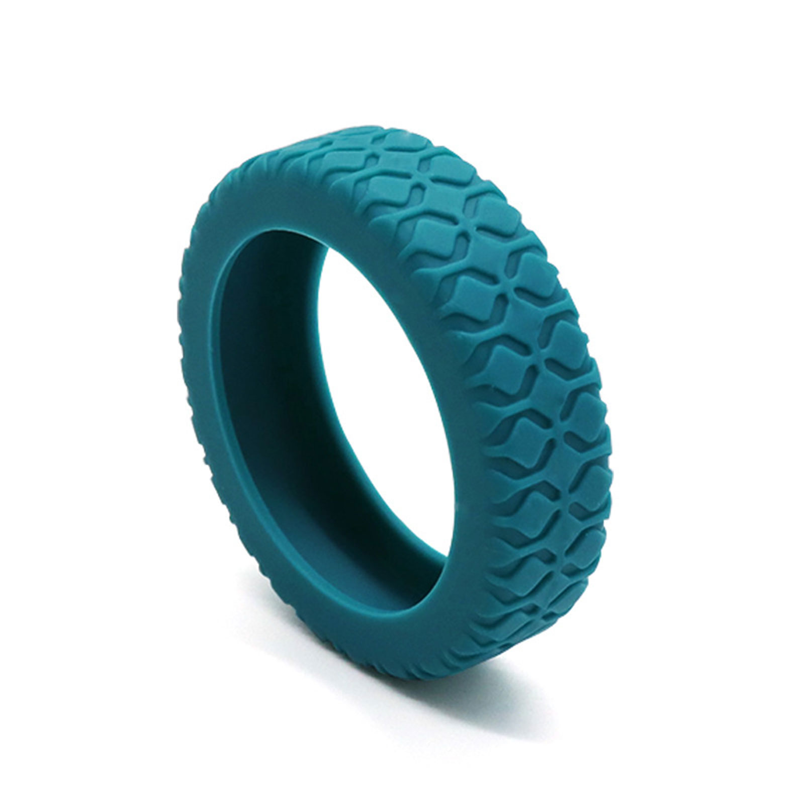 Protecteur de roues de bagages, petites pièces, housse de Protection en Silicone résistante à l'usure pour la plupart des roues Spinners: S / Bleu