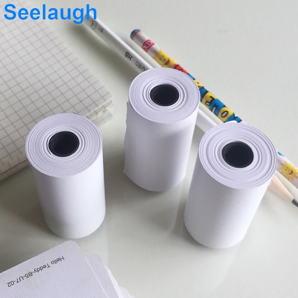 5/9/12 Rolls 57x25mm Heat Sensitive Thermal Printing Paper Set Heat Sensitive Thermal Printing Paper Set for Kids Instant camera