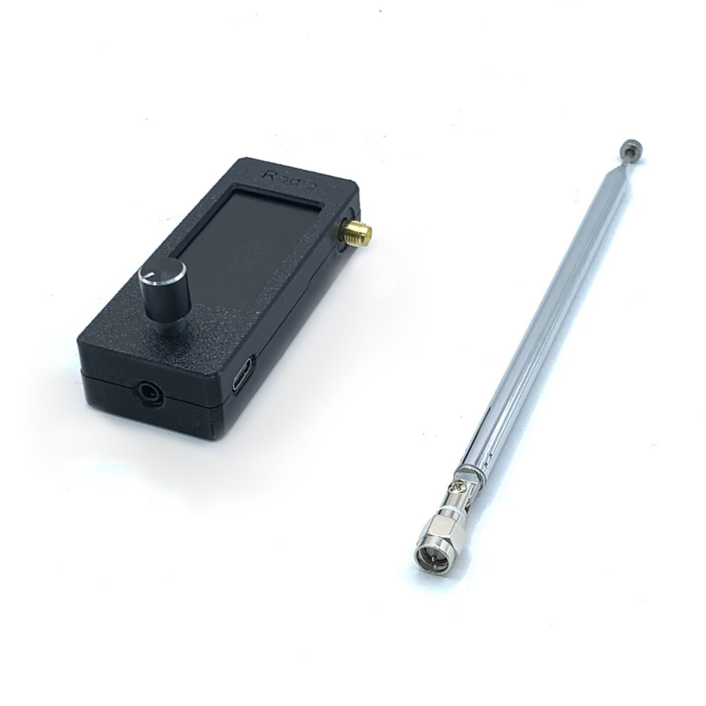 SI4732 0.5-108mhz Przenośne radio 1.9 cala Ekran IPS LSB USB Radio FM/AM z anteną Odbiornik radiowy HF SW MW VHF