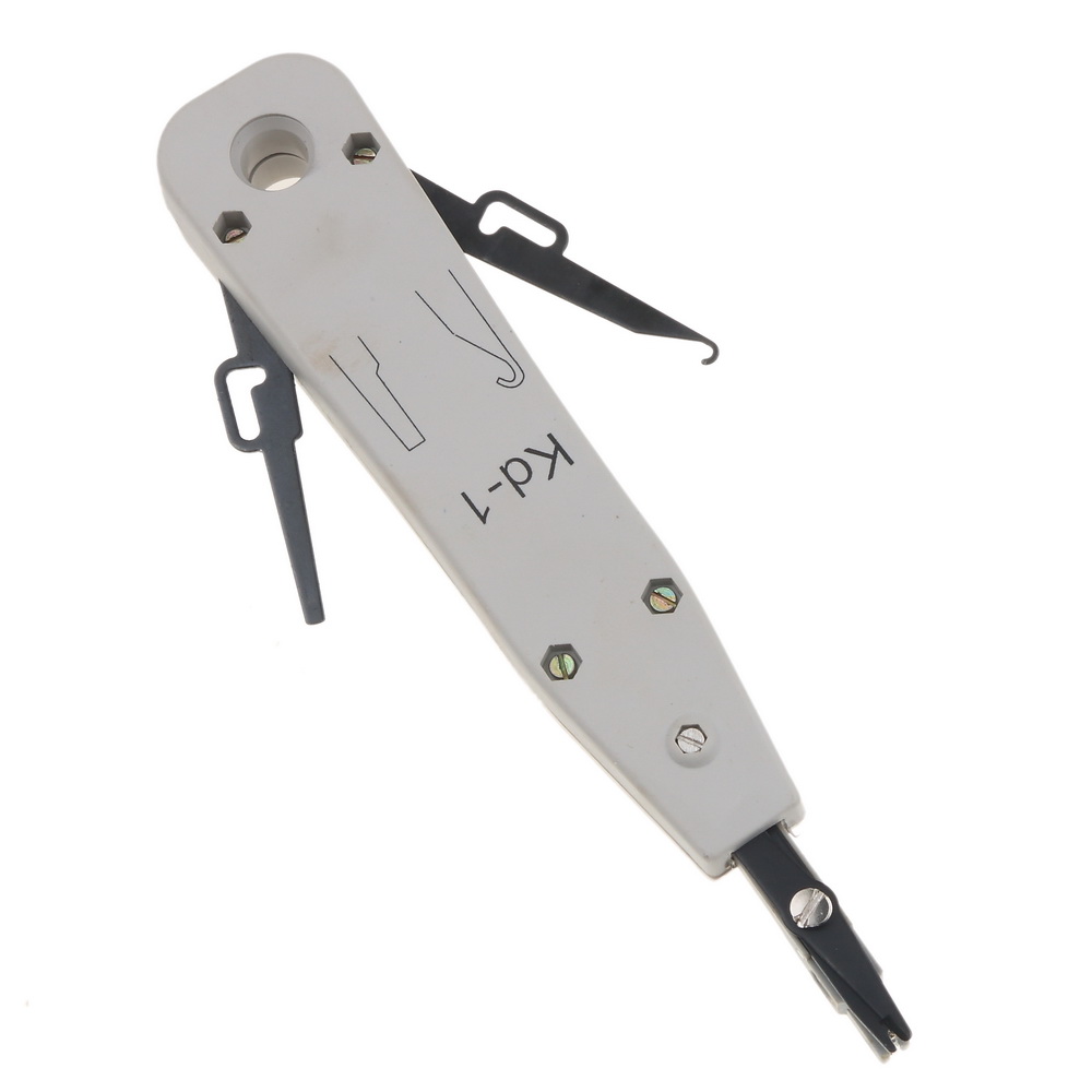 kebidumei KD-1 Network Tool Wire Cut Tool Telecom Phone Cable Cat5 RJ11 RJ45 Network Punch Down Impact Insertion For KRONE