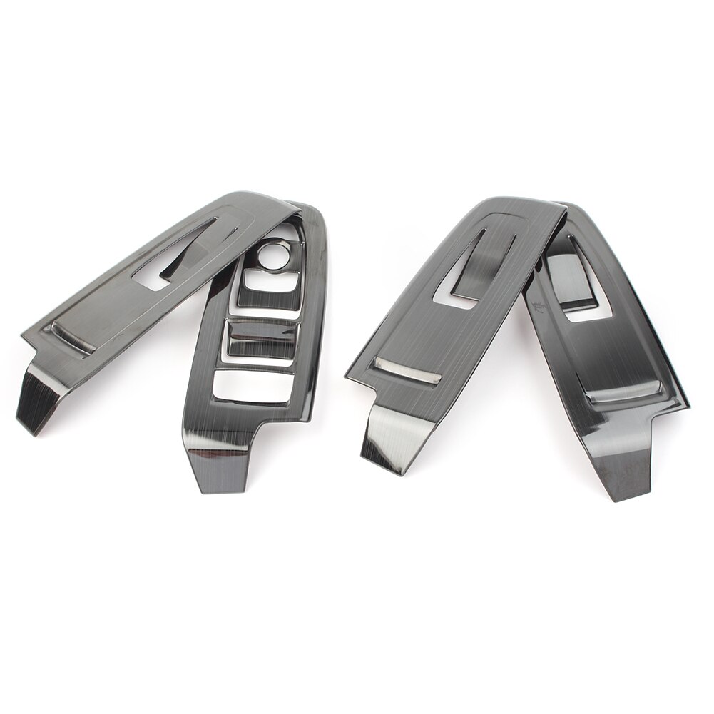 Voor subaru forester roestvrijstalen interieur raamschakelaarpaneelbekleding autostylingaccessoires