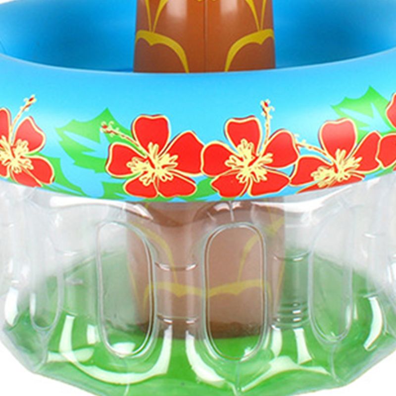 65Cm Opblaasbare Drink Koelers Voor Partijen Hawaiiaanse Tropische Sandbeach Party Speelgoed Gxmb