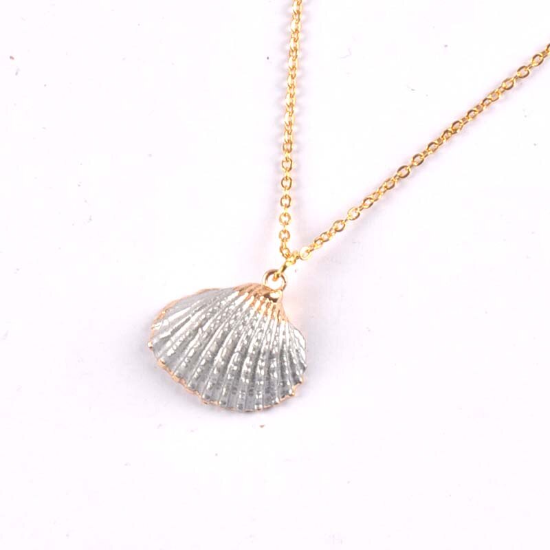 1pcs Conch Seashell shell charm necklace for Women Jewelry Summer Beach Shell Necklace Women cp2687: 3