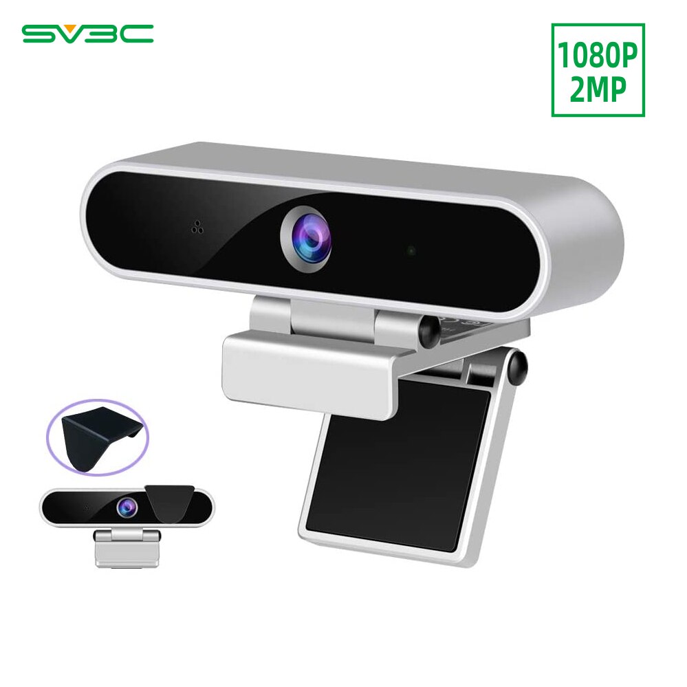 SV3C Hd Webcam Met Microfoon Full Hd 1080P 30fps Usb Camera 2MP Video-opname Web Camera Voor Pc Computers