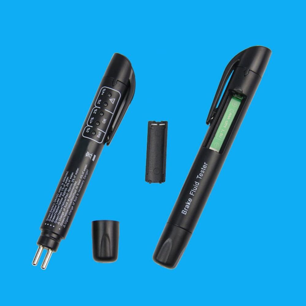 Brake Fluid Tester Plastic Car Brake Fluid Digital Tester Suitable For Determining Brake Fluid 1 Piece