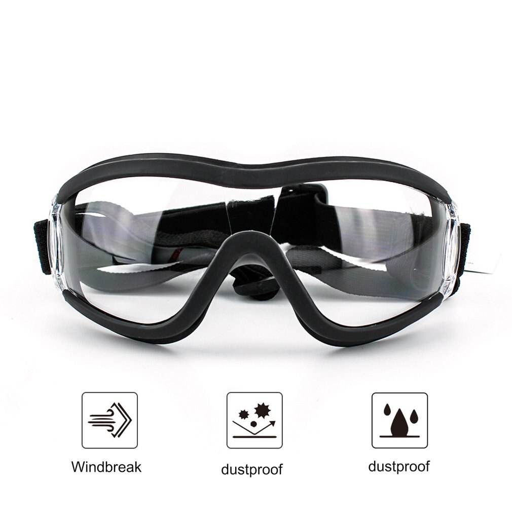 Pet Goggles Hond Levert Transparante Hond Bril Waterdicht Winddicht Sneeuw Goggles Uv Grote Hond Bril