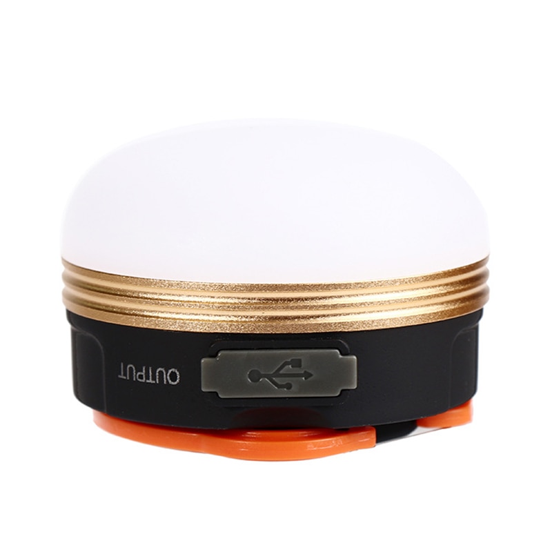 MYJ Outdoor Hiking Home Emergency Magnetic Base Rechargeable Power Bank LED Camping Lantern Portable Camping Tent Lights