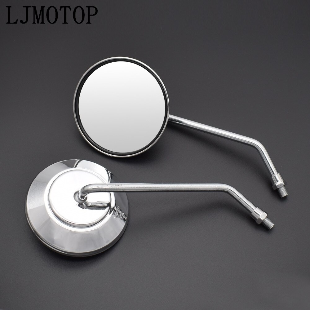 Motorcycle Rear View Mirror Electrombile Back Side Mirrors 8 10mm For Suzuki GSXR1000 GSXR1100 GSXR400 GT250 GT550 RG500 RGV250