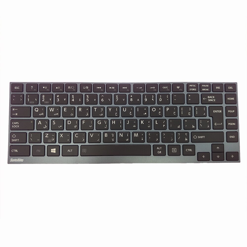 Teclados iluminados rusos para Toshiba R830 Z935 R835 R705 Z830 Z930 RU, teclado negro con marco gris PK130T71B08 N860-7837-T413