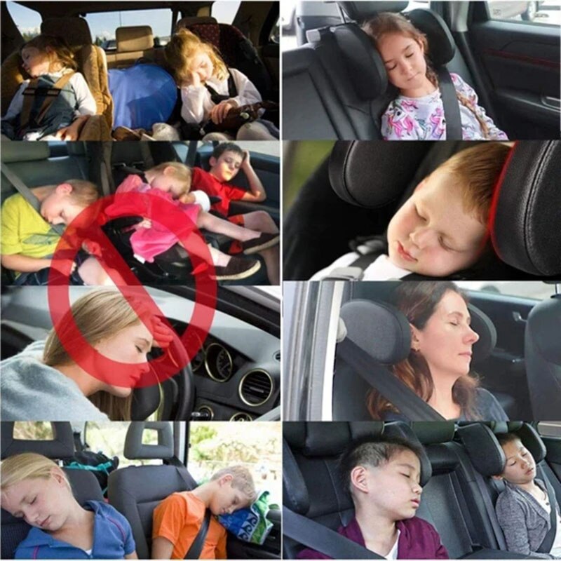 Autostoel Hoofdsteun Reizen Rest Nekkussen Ondersteuning Oplossing Voor Kinderen En Volwassenen Kinderen Auto Seat Hoofd Kussen Auto Kussen