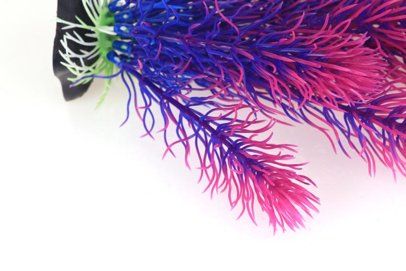 5.5cm * 18cm pe materiaal dennenstrip waterplant aquarium decoratie onderwaterdier viskom groene plant