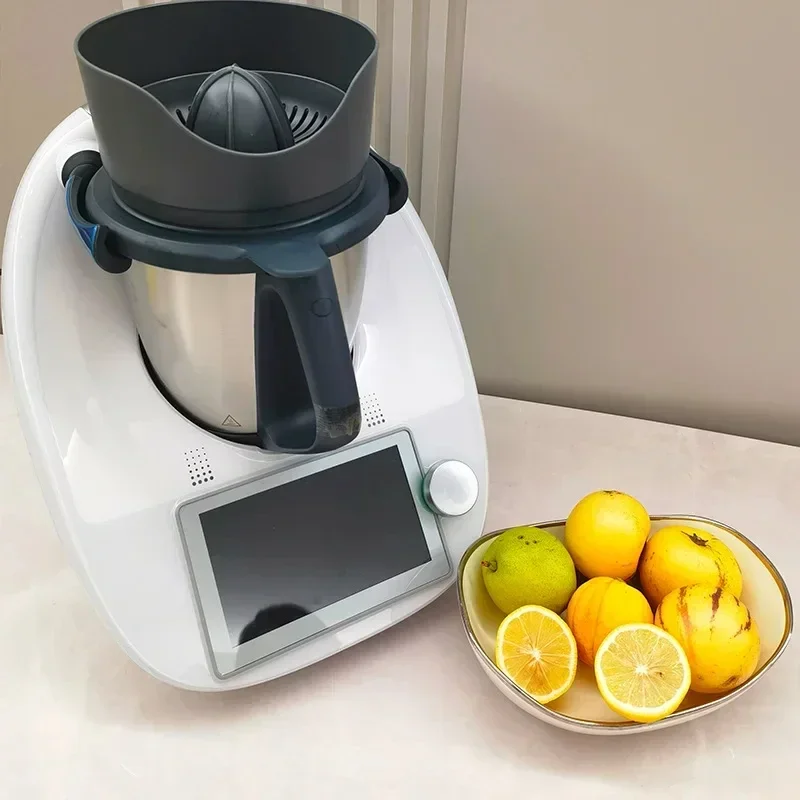 Neuer Zitruspresse für Thermomix TM31 TM6 TM5, universelle Orangensaftextraktion, physische Presse Zügel, Entsaftertrennung