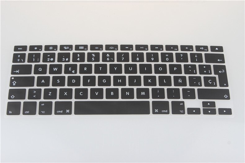 MacBook Keyboard Protector - Silicone Skin for Air 13, Pro 13/15/17 Retina - Waterproof & Dustproof