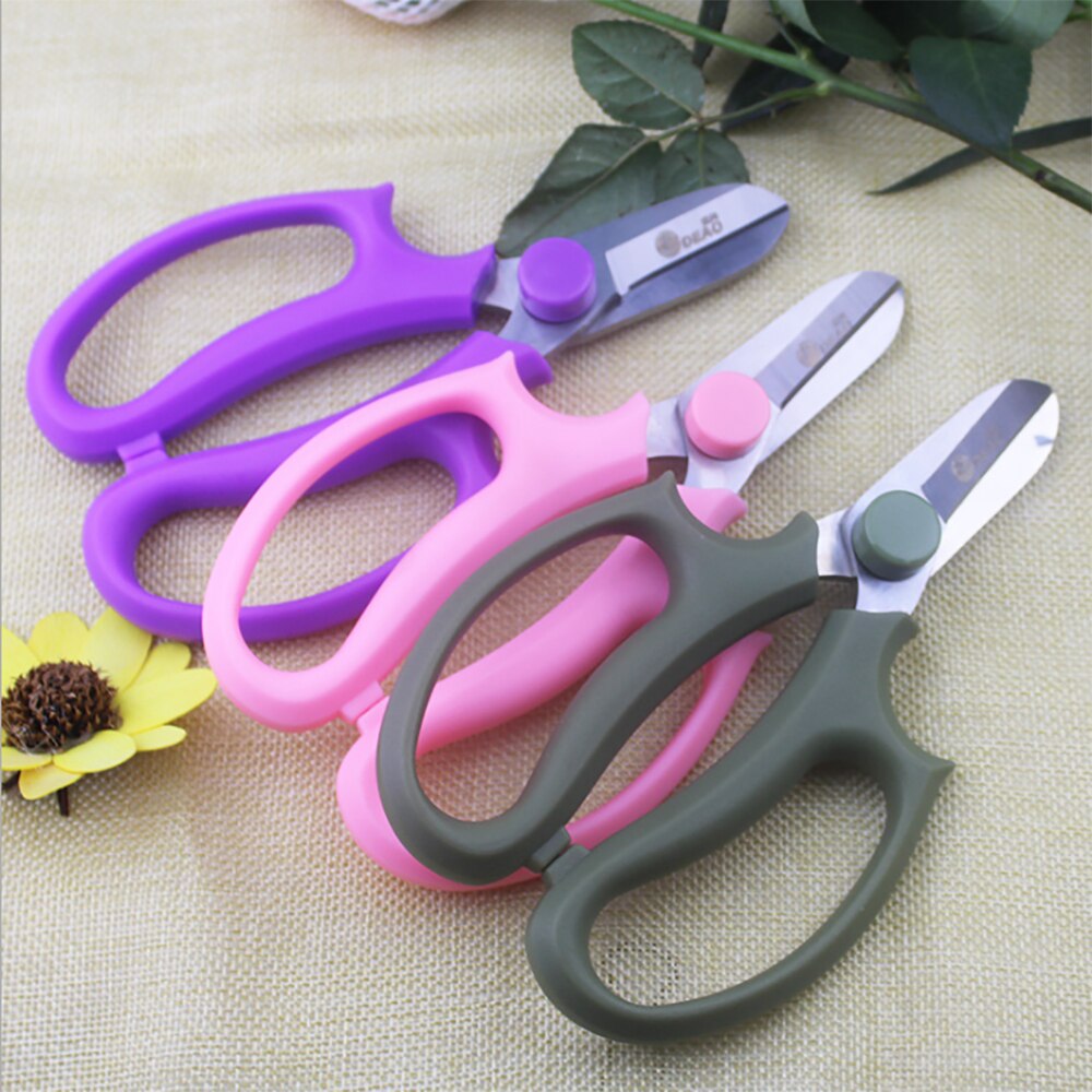 Garden Pruning Shears Floral Shears steel Floral Fruits Leaf Scissors Hand Pruner Trimming Tool Gardening Flower Arrangement