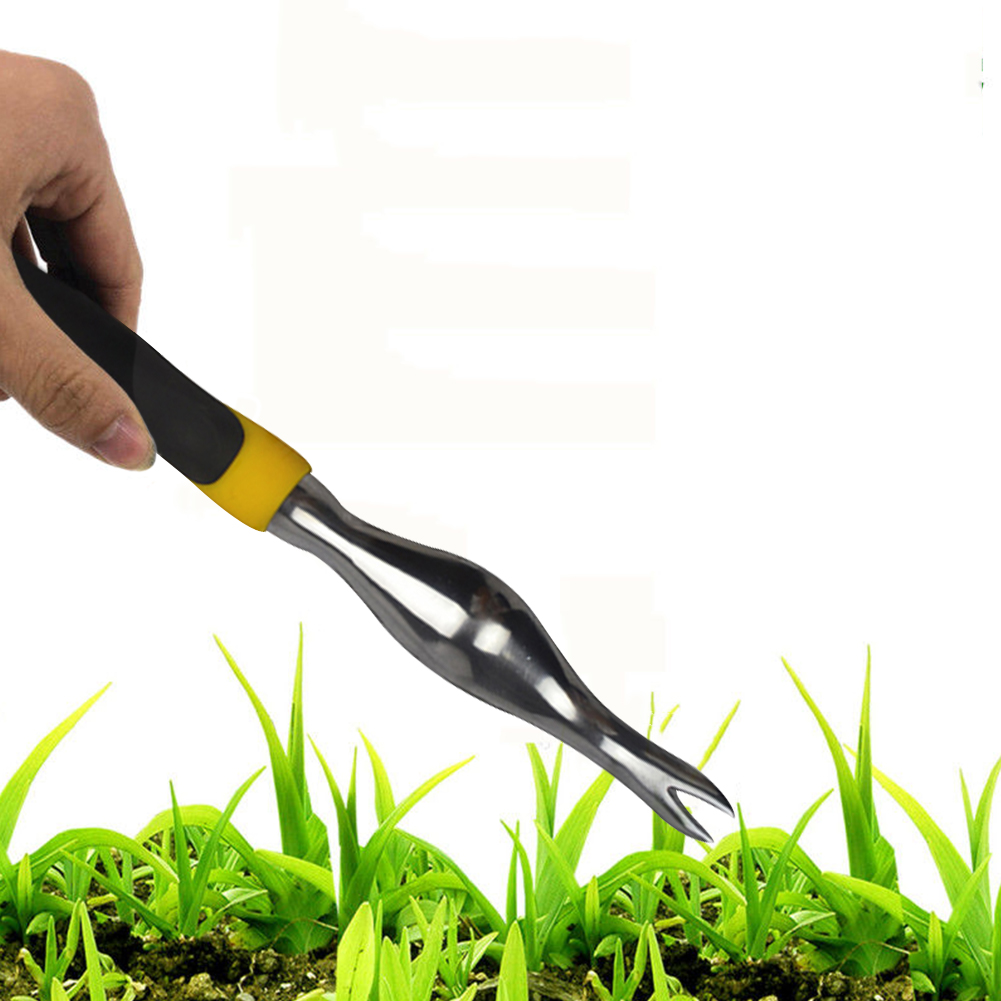 Extracteur de pelouse de terres agricoles léger en aluminium poignée ergonomique en plein air jardin transplantation désherbage enlèvement main désherbeur outil Portable