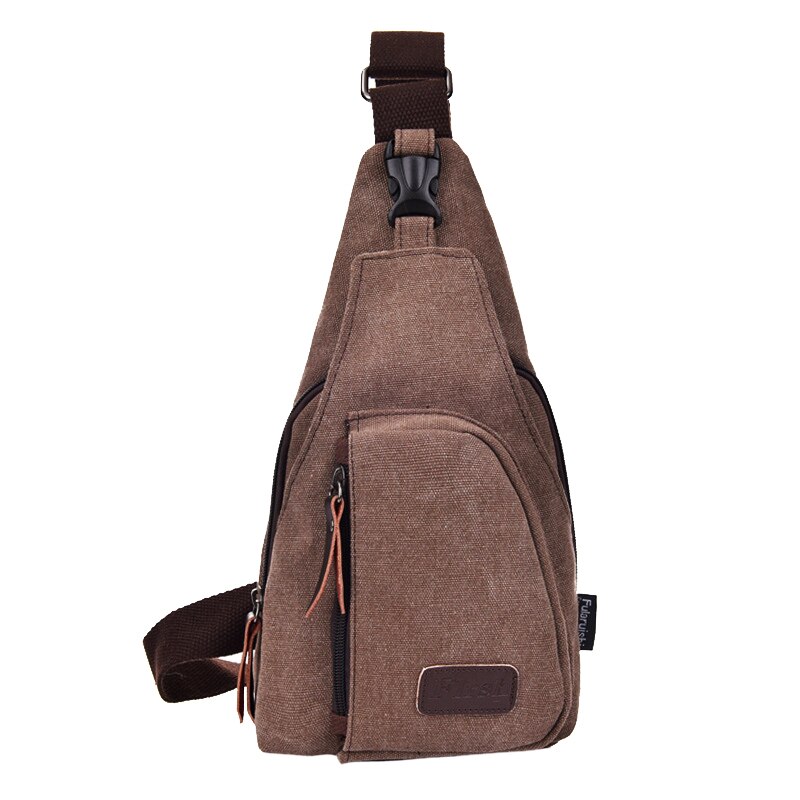 Monerffi Mannen Borst Zak Mannen Lederen Borst Usb Backbag Met Hoofdtelefoon Gat Travel Organizer Mannelijke Tas Bolsa Feminina: coffee 16x31x6cm