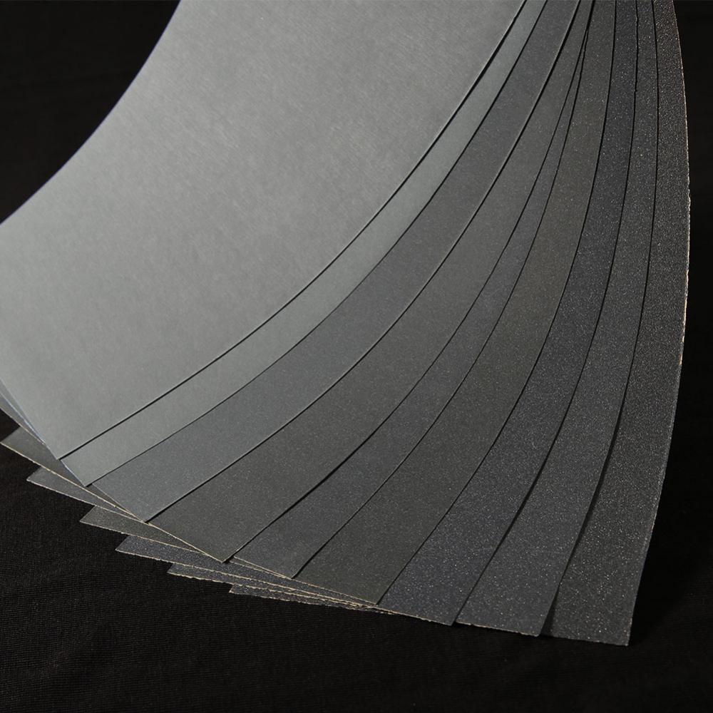 60% Wet Dry Sandpaper Sheets 400/600/800/1000/1200/1500/2000/2500# Grits Polish