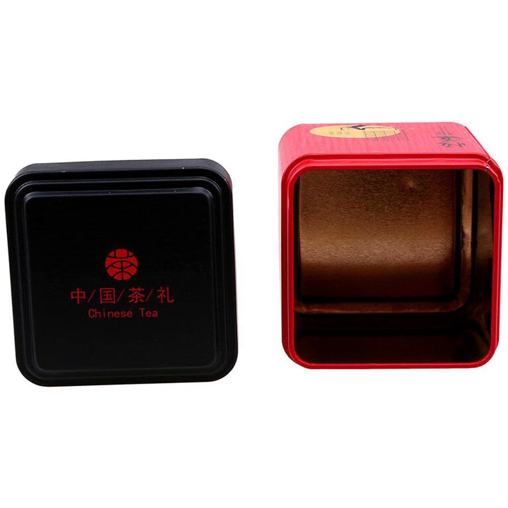 1Pc Candy Tin Containers Storage Box Sealed Coffee Kitchen Airtight Organizer Metal Storage Powder Container Cans Container X6A9