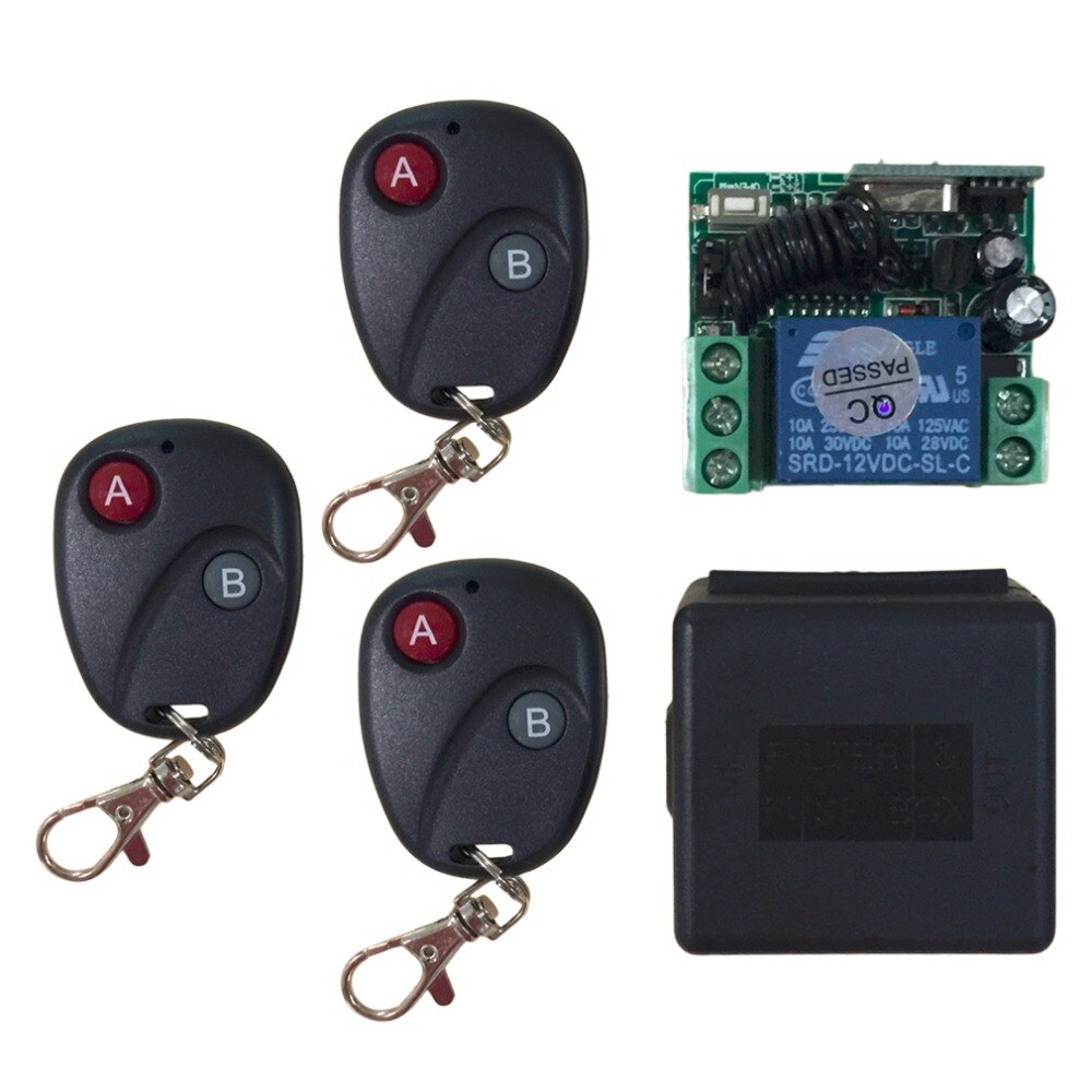 Télécommande Sans Fil Universelle 12-72V DC Pour éclairage LED Et équipements