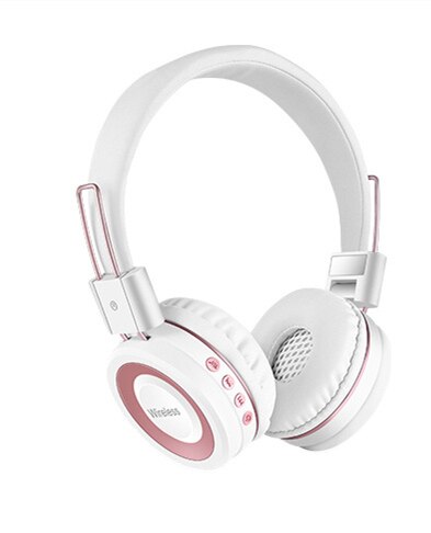 Novedad de , auriculares inalámbricos Bluetooth con cable, auriculares con cancelación de ruido estéreo, con micrófono HD, para música urbana: white no retail box