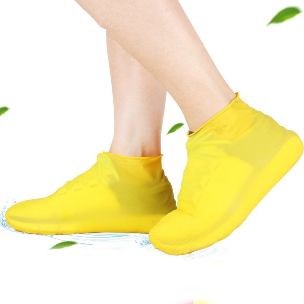 Cubiertas de zapatos de látex antideslizantes, reutilizables, impermeables, para botas de lluvia, UD88