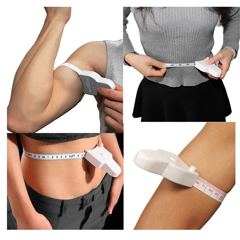 Fitness Fitness kropp midje brystben målebånd uttrekkbar linjal mål 150cm/60 tommer