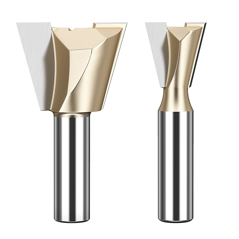 Tideway Dovetail Router Bits Joint Milling Cutter Tools for Furniture Building Cabinet Making Engraving Cutting Tool for Wood