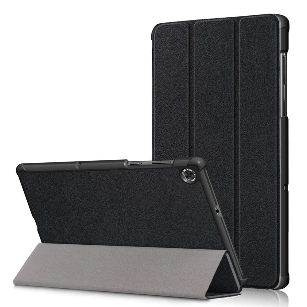 Sprawa dla Lenovo Tab M10 FHD Plus TB-X606X X606F 10.3 inteligentny pokrywa Funda dla Lenovo Tab M10 HD X306X X505X X605F 10.1 "stojak powłoki: SZ Black / M10 HD 1nd Gen X505