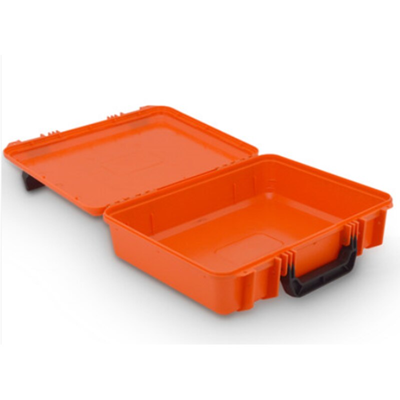 Plastic instrument equipment box hardware toolbox safety protection box portable storage box product packaging box with foam