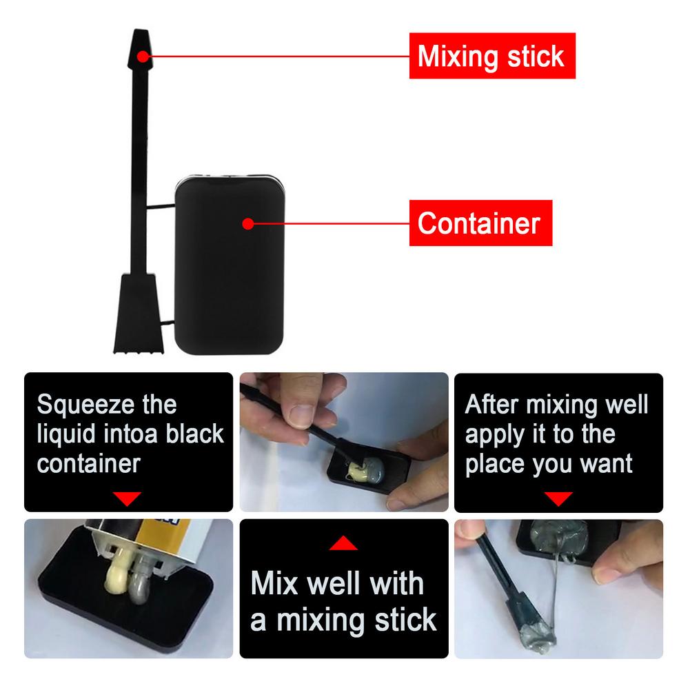 Metal Repair Paste Heat-Resistant Cold Welding AB Glue Repair Agent
