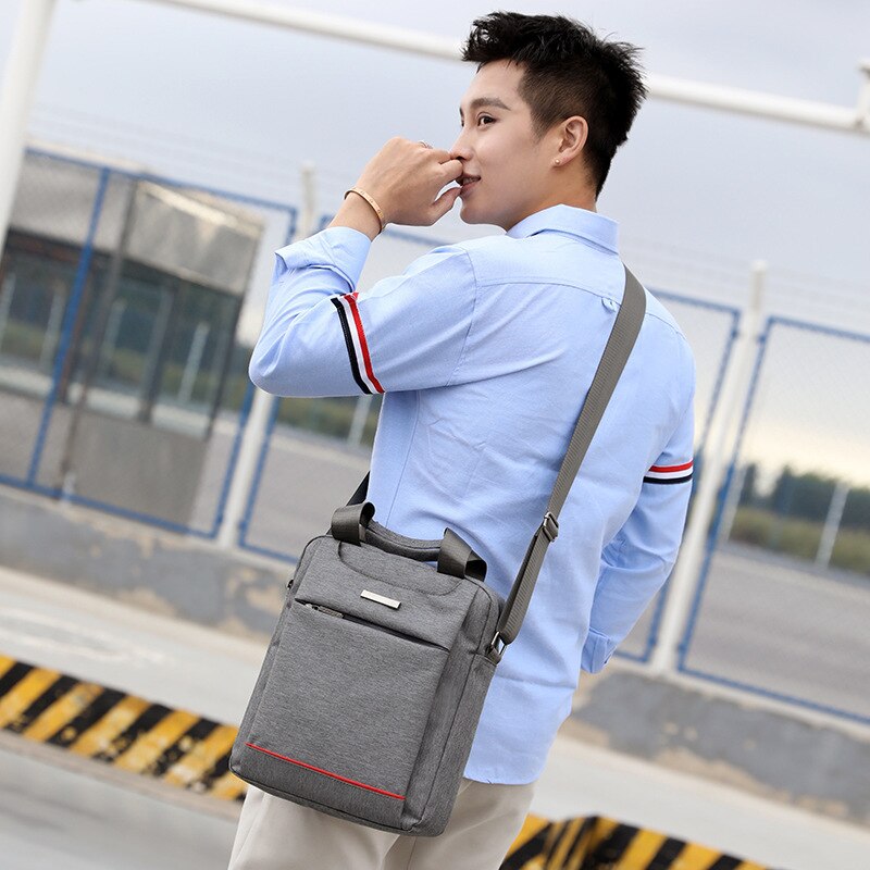 Tas cross border zakelijke en vrijetijdstas licht waterdicht een schouder handtas schuine crossbody heren reistas