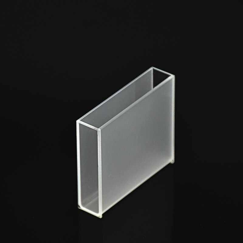 Glass Cuvette (Liquid Sample Cell) 17.5mL Light Path 50mm Absorption Cells For Spectrophotometer Frit Sintering Technology 2/PK