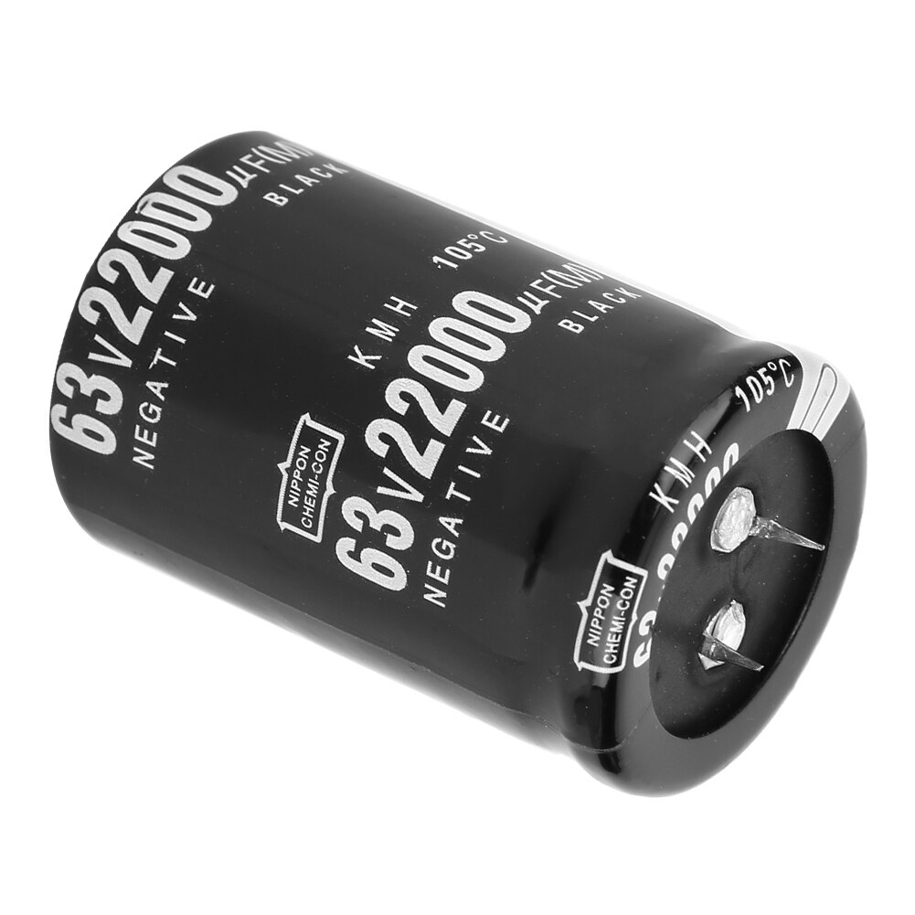 Condensateur électrolytique en Aluminium de 63V 22000µf condensateur Standard de la norme 105 ℃ (SN) condensateur de 35x50mm bonne