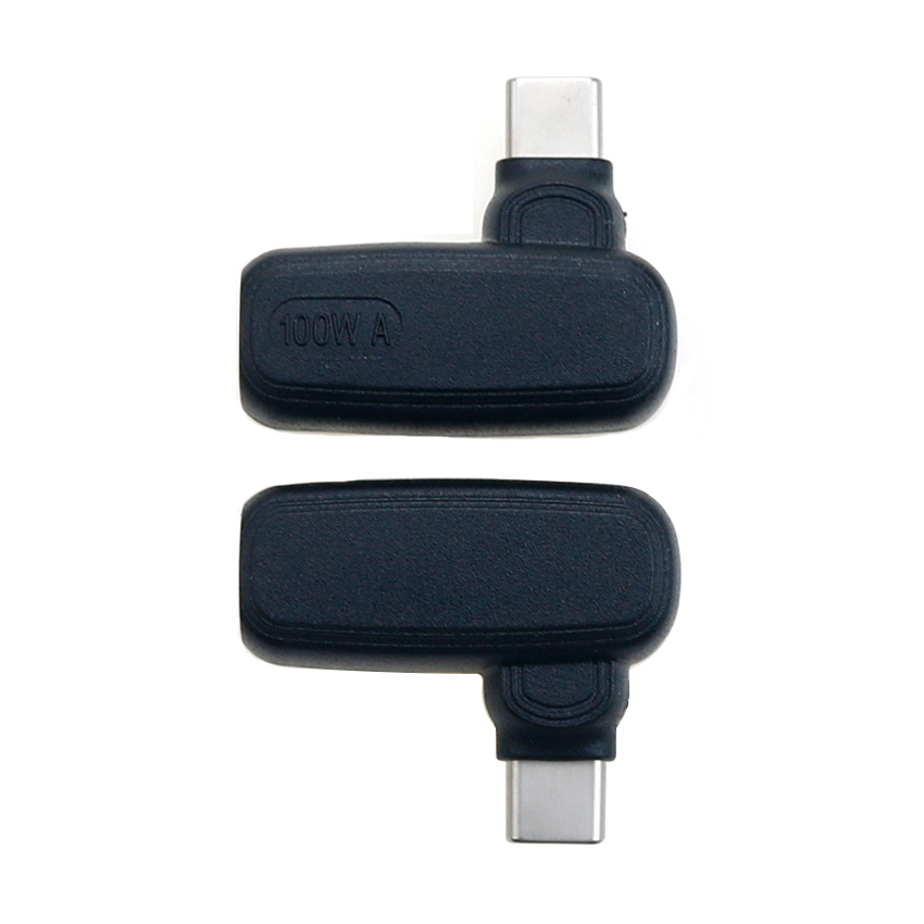1 stk. 100w dc-strømstik hun- til usb type c-hanstikadapter universel bærbar computerstrømadapter pd-strømadapterstik