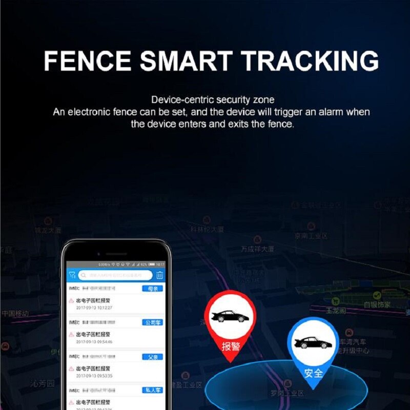 Mini Gf19 GPS Trackers SOS Tracking Devices for Vehicle Car Child Location Trackers Locator Systems GPS Permanent Magnetic