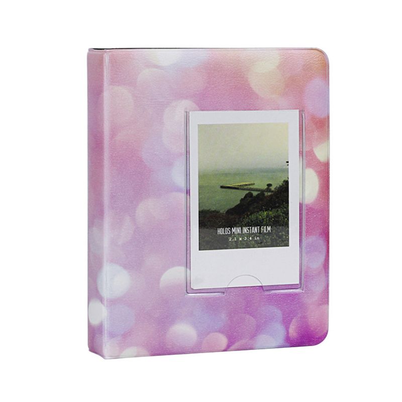 64 Zakken 3 Inch Sterrenhemel Fotoboek Album Voor Fujifilm Instax Mini Films 9 8 7 S 90 70 25 Naam Kaarthouder