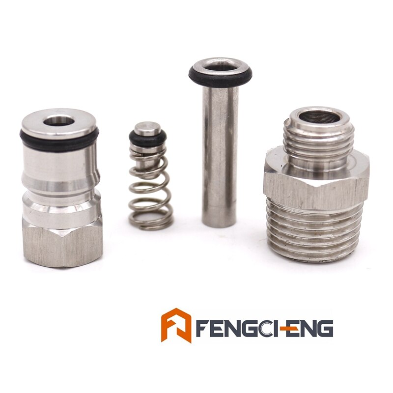 Homebrew 19/32-18 Ball Lock Post with 1/2" NPT Thread Bulkhead Assembly Gas/Liquid Ball Lock Corny Keg Adapter