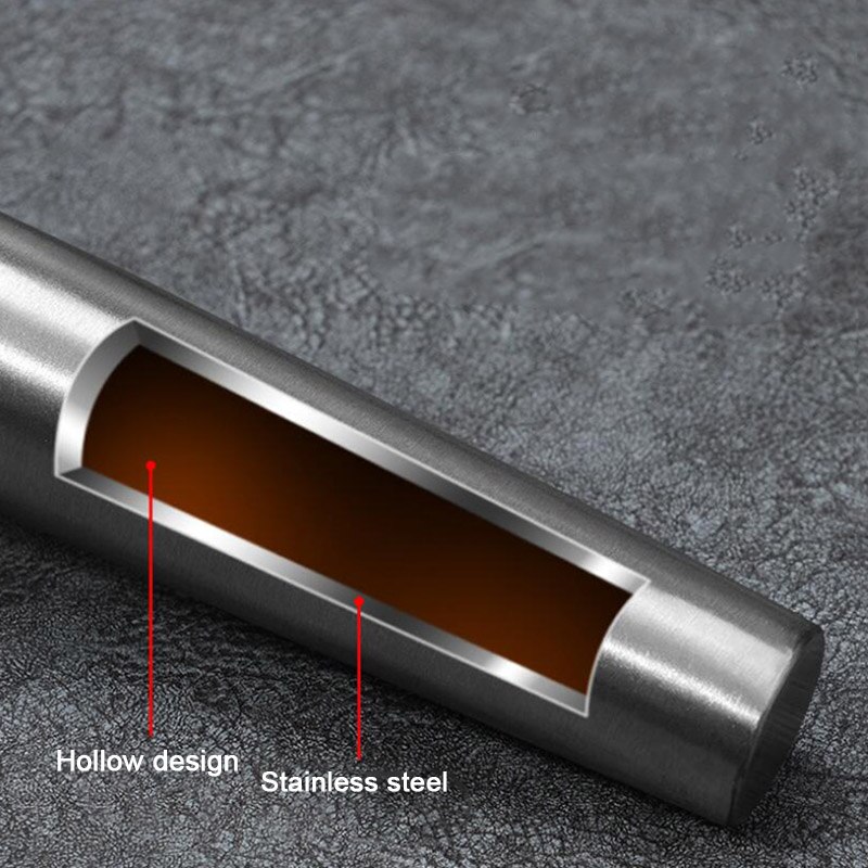 304 stainless steel rolling pin stainless steel Roll pin cake baking technology cooking tools silver stainless steel Roll pin