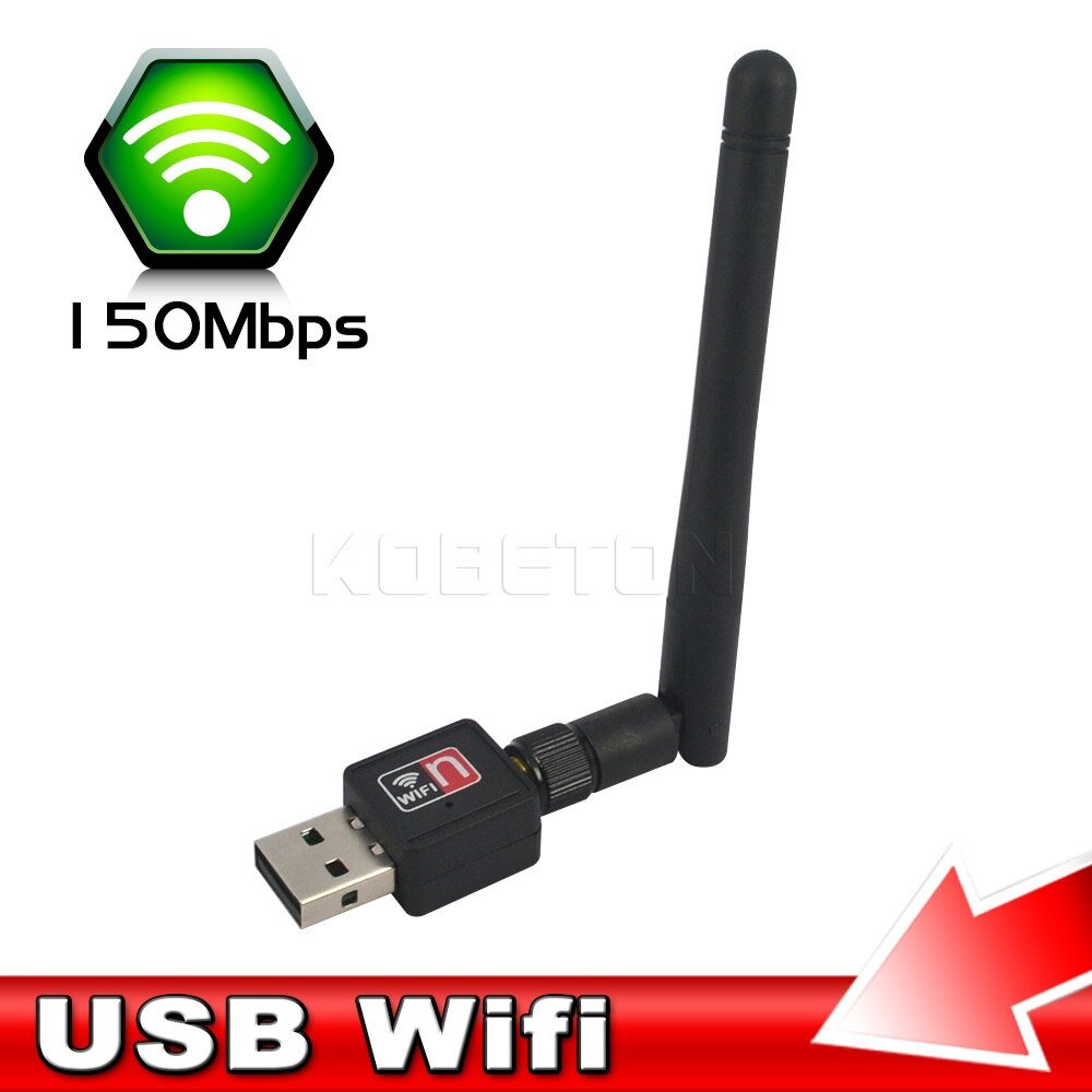 Kebidu Mini wifi 150M USB Adapter WiFi kabellos LAN Computer Drahtlose Netzwerk 802,11 n/g/b Karte für PC wifi Adapter mit Antenne