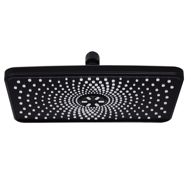Dokour Ceiling Shower Head Rainfall Jet Star 3 Way Bath Hydromassage Bathroom Toilet Accessories Black Set