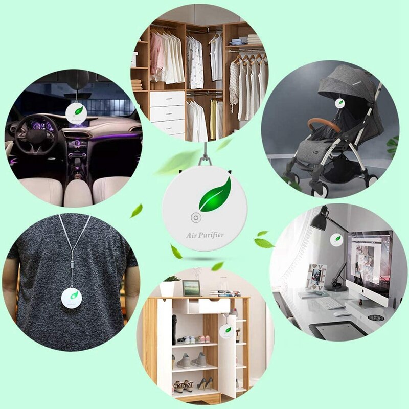 Negative Ion Portable Necklace Type Air Purifier main image 1