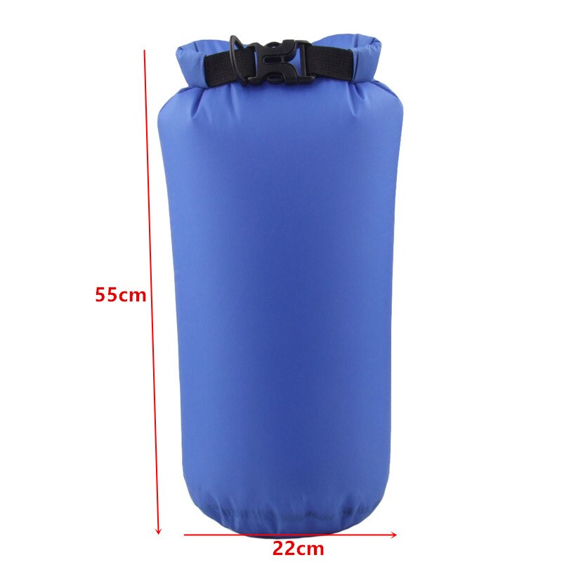 15L utdoor Drifting seco impermeable bolsa saco impermeable flotante bolsas de engranaje seco para la navegación pesca descenso de ríos natación