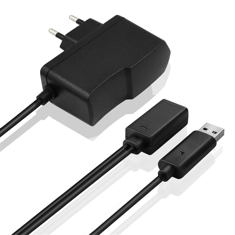 USB AC Adapter Power Supply Cord For Xbox- 360 kinect Sensor Converter Cable