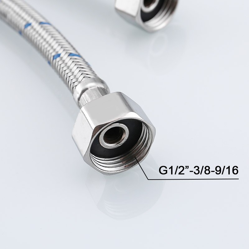 Badkamer en keuken kraan connector slang rvs kraan flexibletube pijp Sanitair Slang 2 stuks