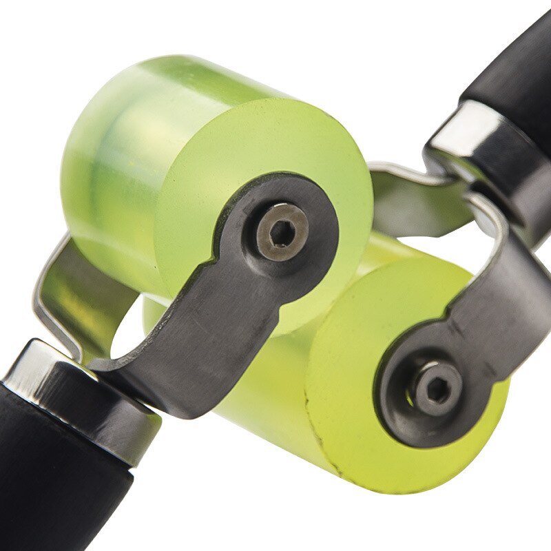 Car Sound Insulation Construction Tools Black Wooden Handle Yellow Silicon Roller for Car Home Insulation Mat Installation Use