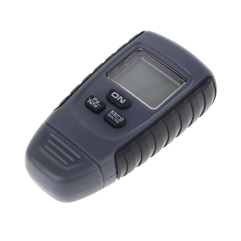 Rm660 maling belegg tykkelsesmåler digital tester meter instrument jern aluminium uedelt metall bil automotive ikke-metall 0-1.25 mm