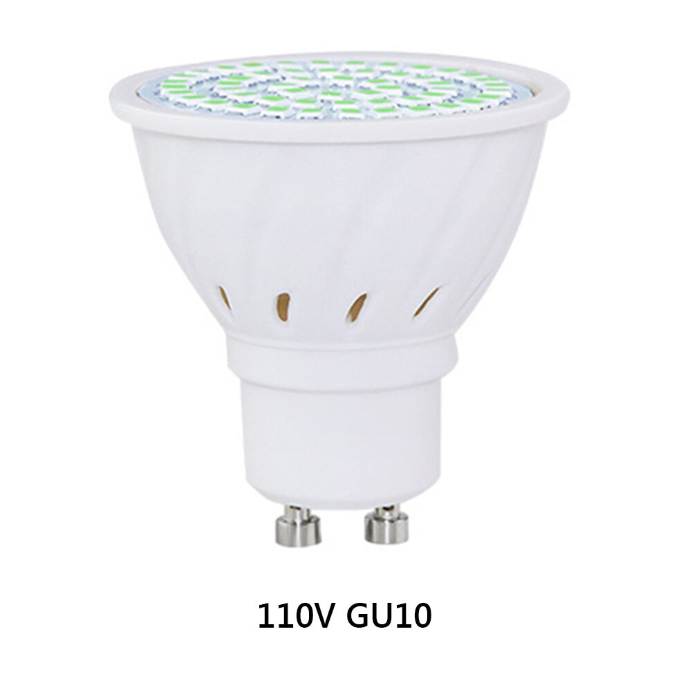 E27 E14 110V/ 220V UVC lampa bakteriobójcza lampa robić dezynfekcji żarówka kukurydza UV ultrafioletowe dezynfekcji ozonem lampa kurz roztocza sterylizator: GU10 72LEDs 110V
