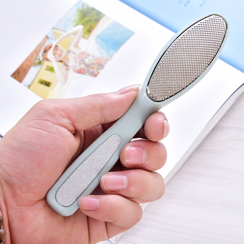 Râpe à pied professionnelle Double face, râpe à pied, râpe à peaux mortes dures, élimination des callosités, lime de pédicure, râpe à talon, outils de soins des pieds