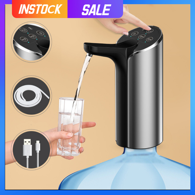 Haushalts Automatische Elektrische Wasserpumpe Taste Dispenser Gallonen Flasche Trinken Schalter Für Wasser Pumpen Gerät 3 Gears
